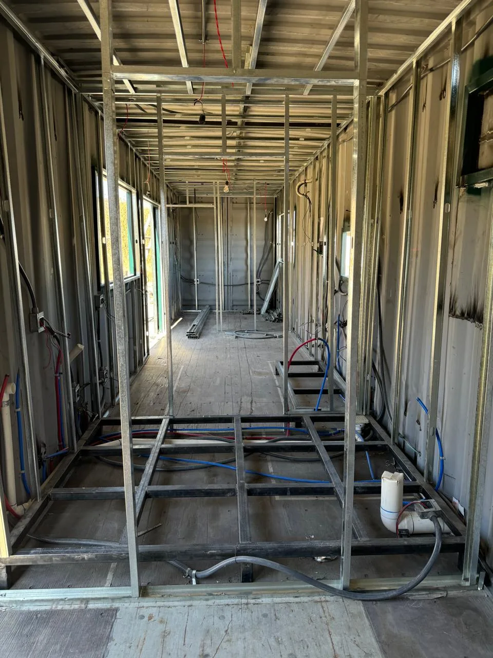 Instalaciones y aislamiento del espacio residencial