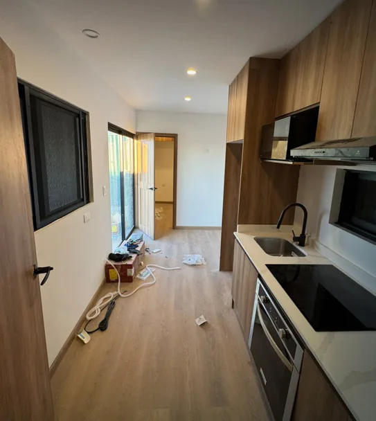 Acabados y personalización del contenedor residencial